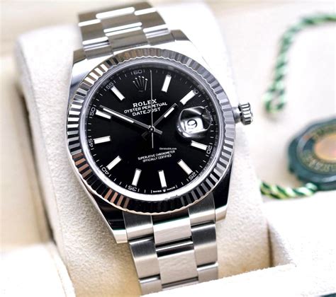 rolex datejust mad black|Rolex Datejust black dial.